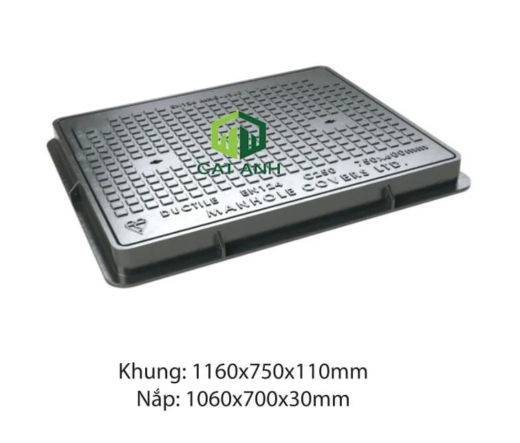 Nắp bể cáp thông tin (nắp đơn)