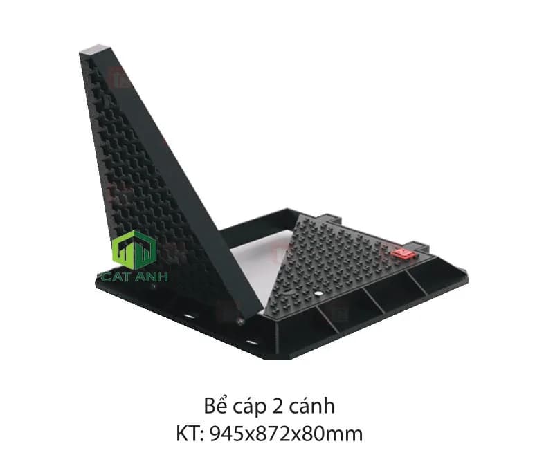 Bể cáp thông tin 2 cánh